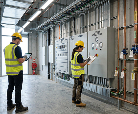 Testing, Commissioning & Handover
