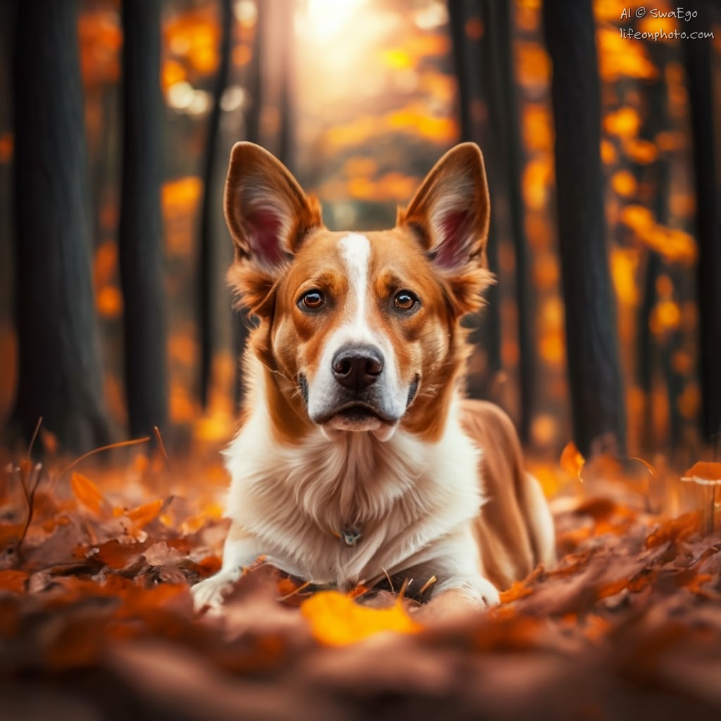 Фотографируем собак осенью: советы и идеи для незабываемых снимков