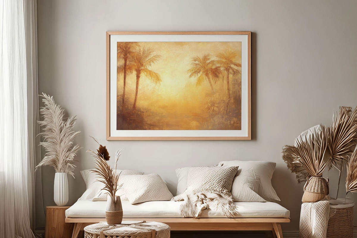 Lush Golden Dreams Summer Printable Wall Art