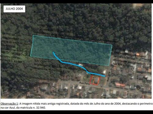 Fração ideal de 15.593,40 m², dentro da área maior