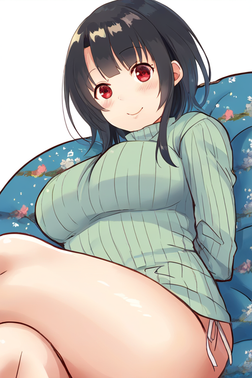高雄のAIエロエロ落書きもの2 by 催●スマホの淫魔 with Takao (Kantai Collection), Kancolle, cleavage, cowgirl position, swimsuit