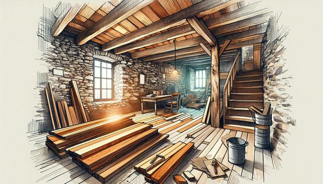 Rénovation Écologique : Intégrer des Parquets en Bois Massif dans une Vieille Maison