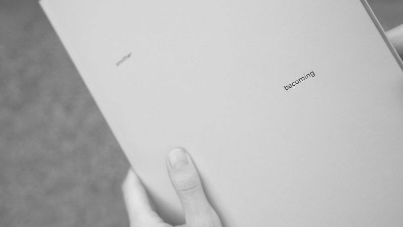 Gif of 'another becoming' book