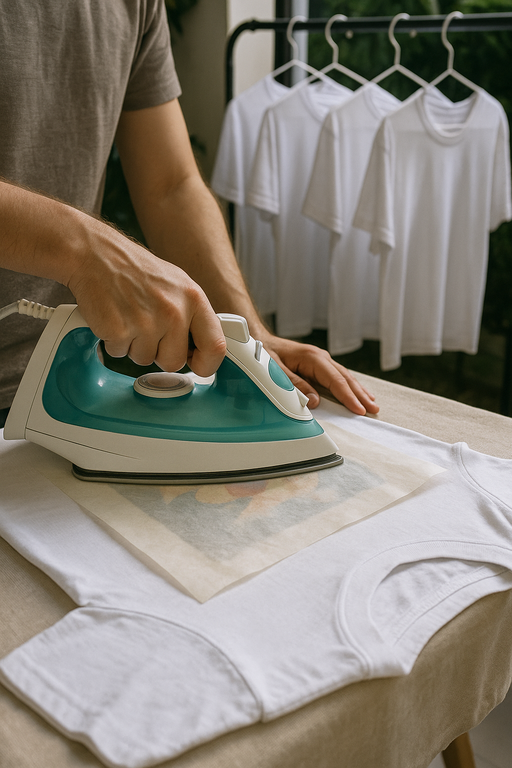 Screen printing process creating quality graphic T-shirts