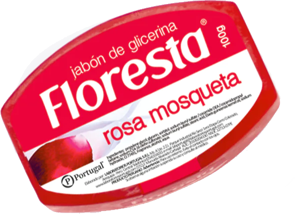 Floresta Jabon Gli Rosa Mosqueta Pan/100 Gr