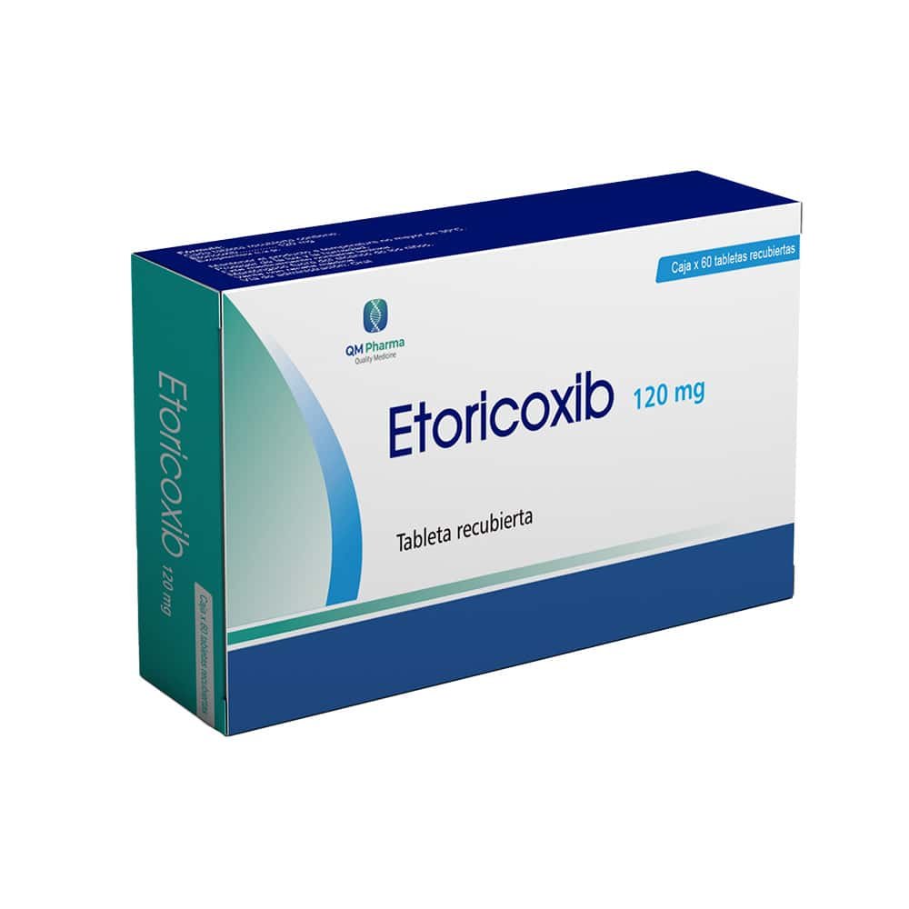 Etoricoxib 120Mg Caja X 60 Tab Rec.