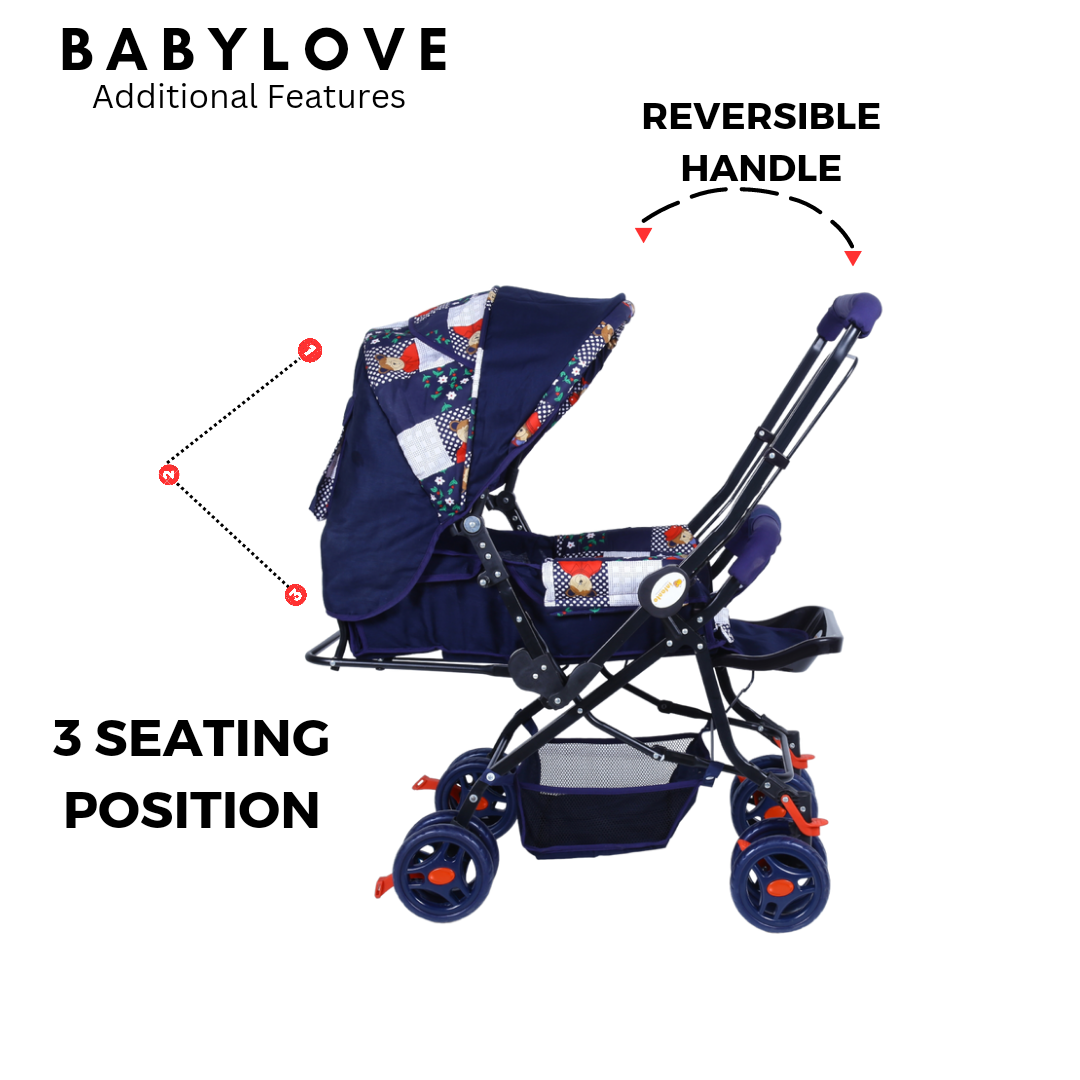 Babylove Stroller angle 5