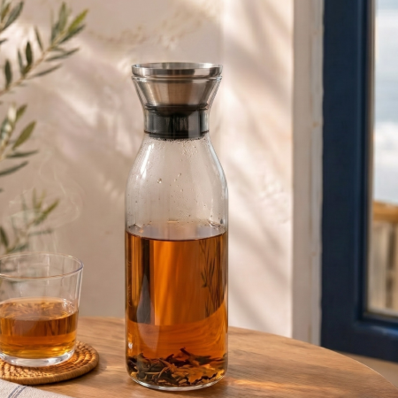 Jarra borosilicato, 1.5 litros