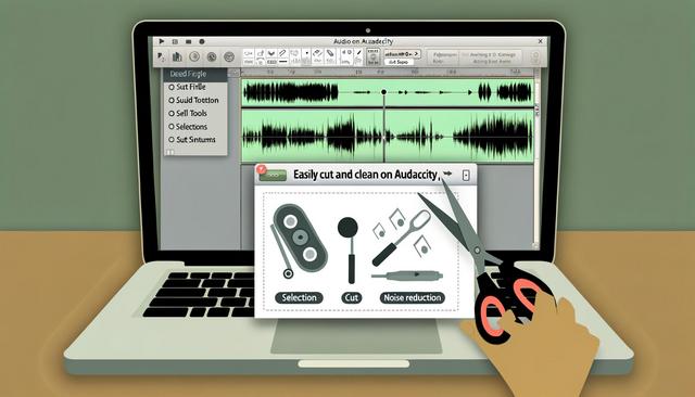 Audacity : Couper un extrait audio et supprimer le bruit