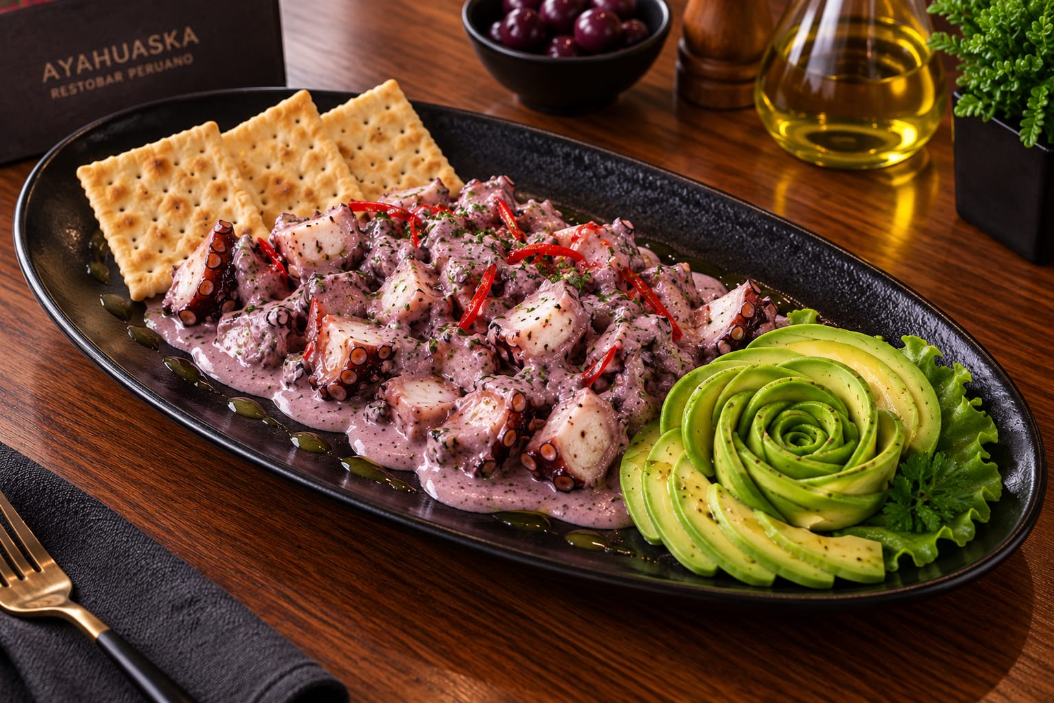 PULPO AL OLIVO