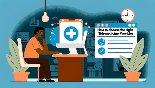 How to Choose the Right Telemedicine Provider for Optimal Virtual Healthcare