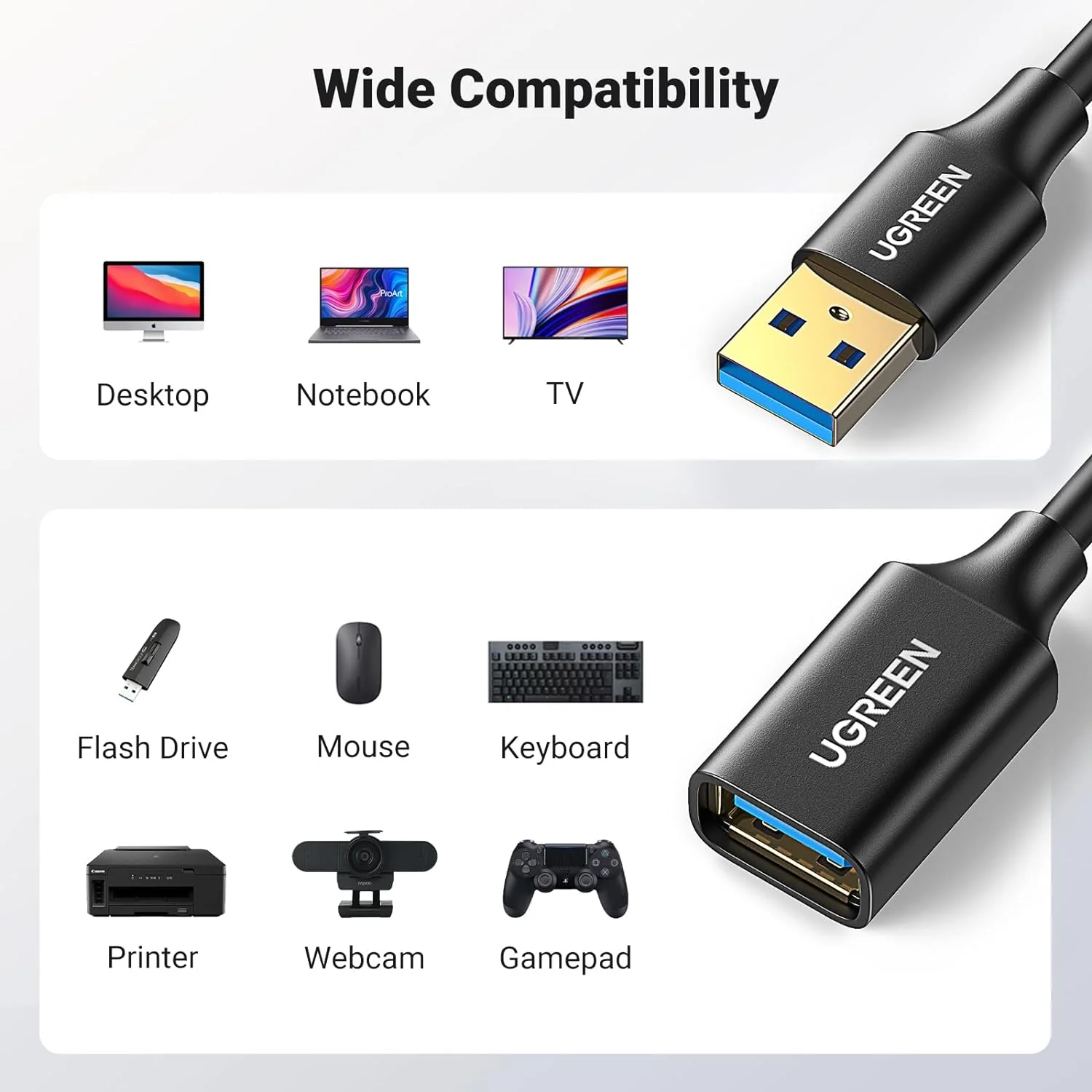 Universal USB Compatibility