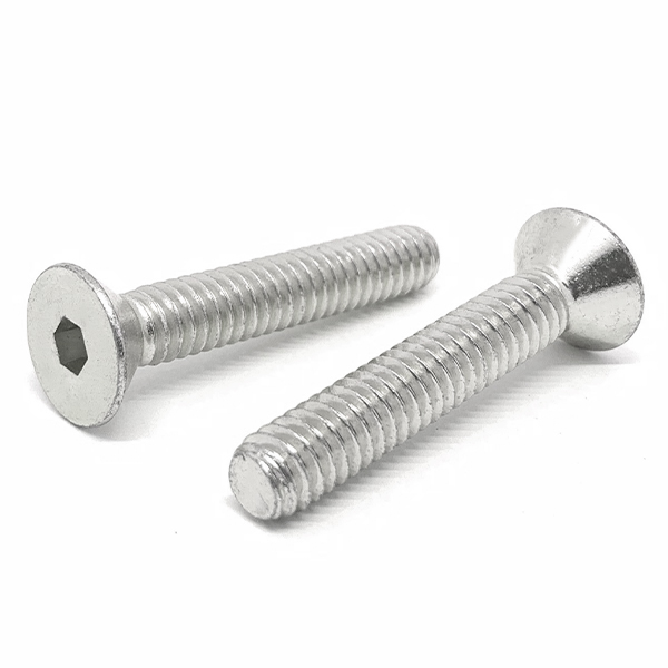 Tornillos de tapa de enchufe de cabeza plana M16-2.0 de acero inoxidable A2-70 (elige longitud y cantidad) - Imagen 2 de 9
