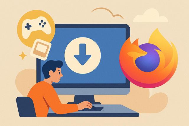 Download your games faster with Firefox and its extensions