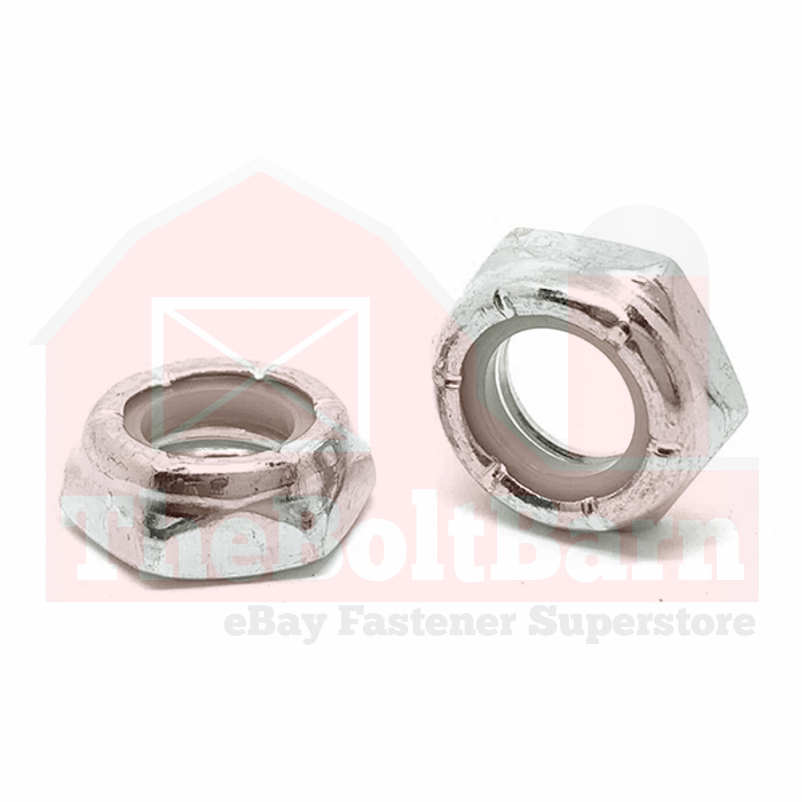 Dadi esagonali per marmellata con inserto in nylon acciaio inox 316 5/16"-18 (scegliere quantità) - Foto 2 di 7