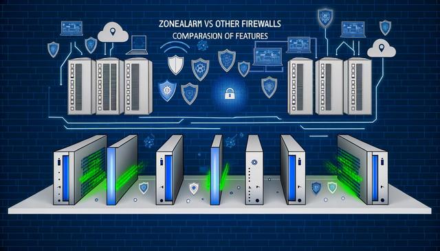 ZoneAlarm vs. autres pare-feu : Comparatif des fonctionnalités