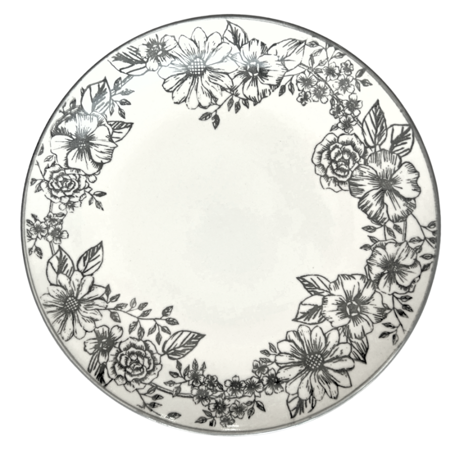 Plato parrillero cerámica, 27cm