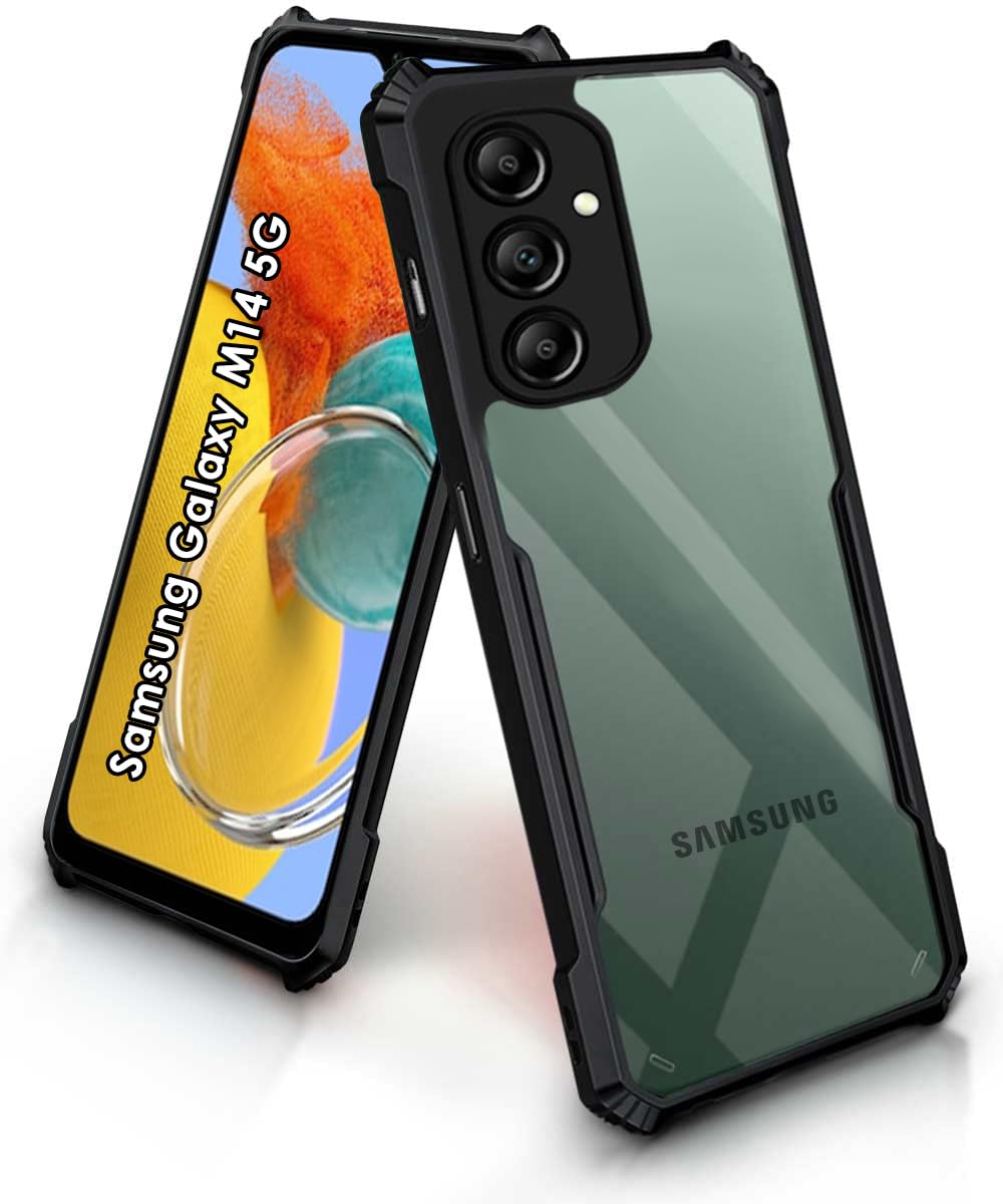 Black Border - Transparent Back iPaky Mobile Back Cover Case