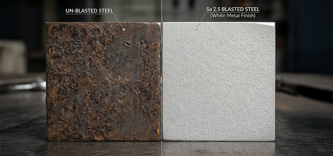 img3.jpg Steel surface preparation Sa 2.5 blast cleaning comparison
