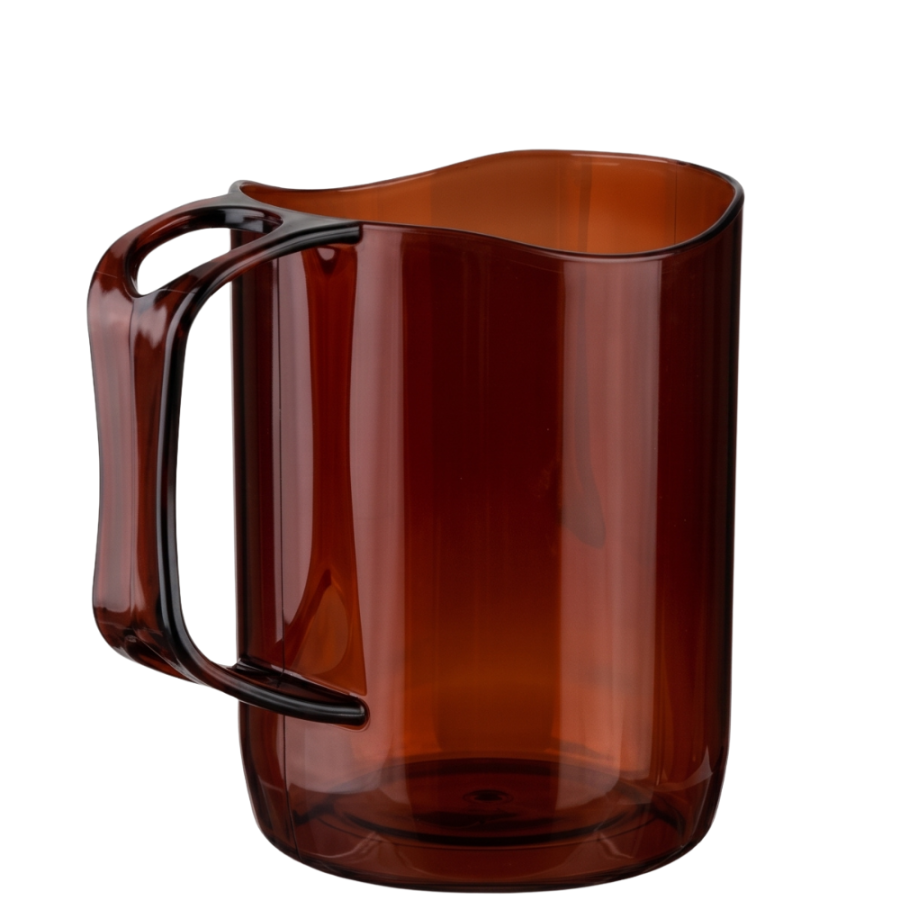 Taza para cepillo pvc, 10x7cm