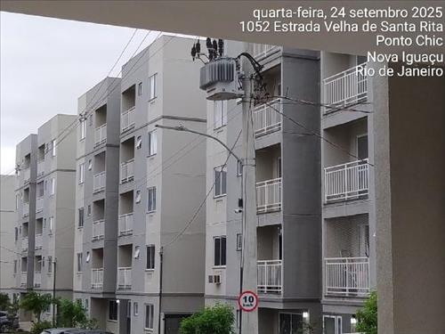 Apartamento, com aprox.- 43,68m²,  Bairro- TRES CORACOES, NOVA IGUACU/RJ