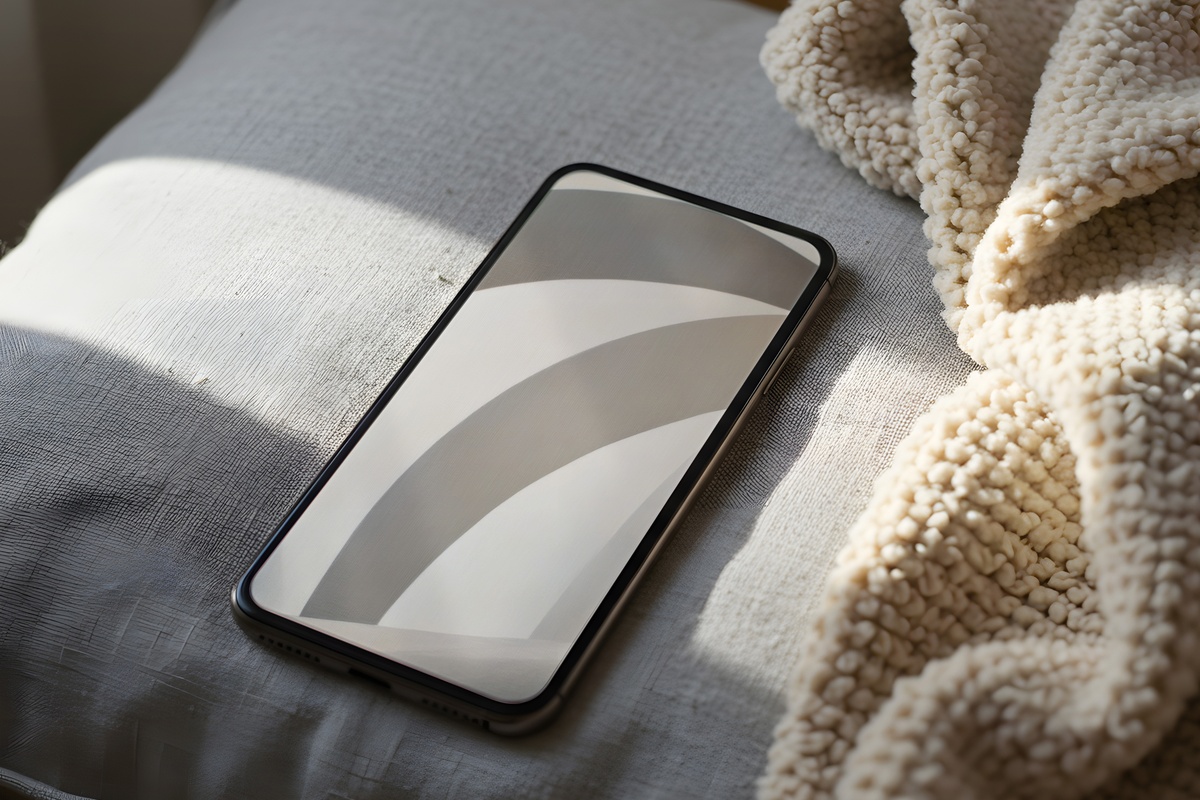 Elegant Shadow Arches Serenade neutral iPhone wallpaper with soft arch shadows