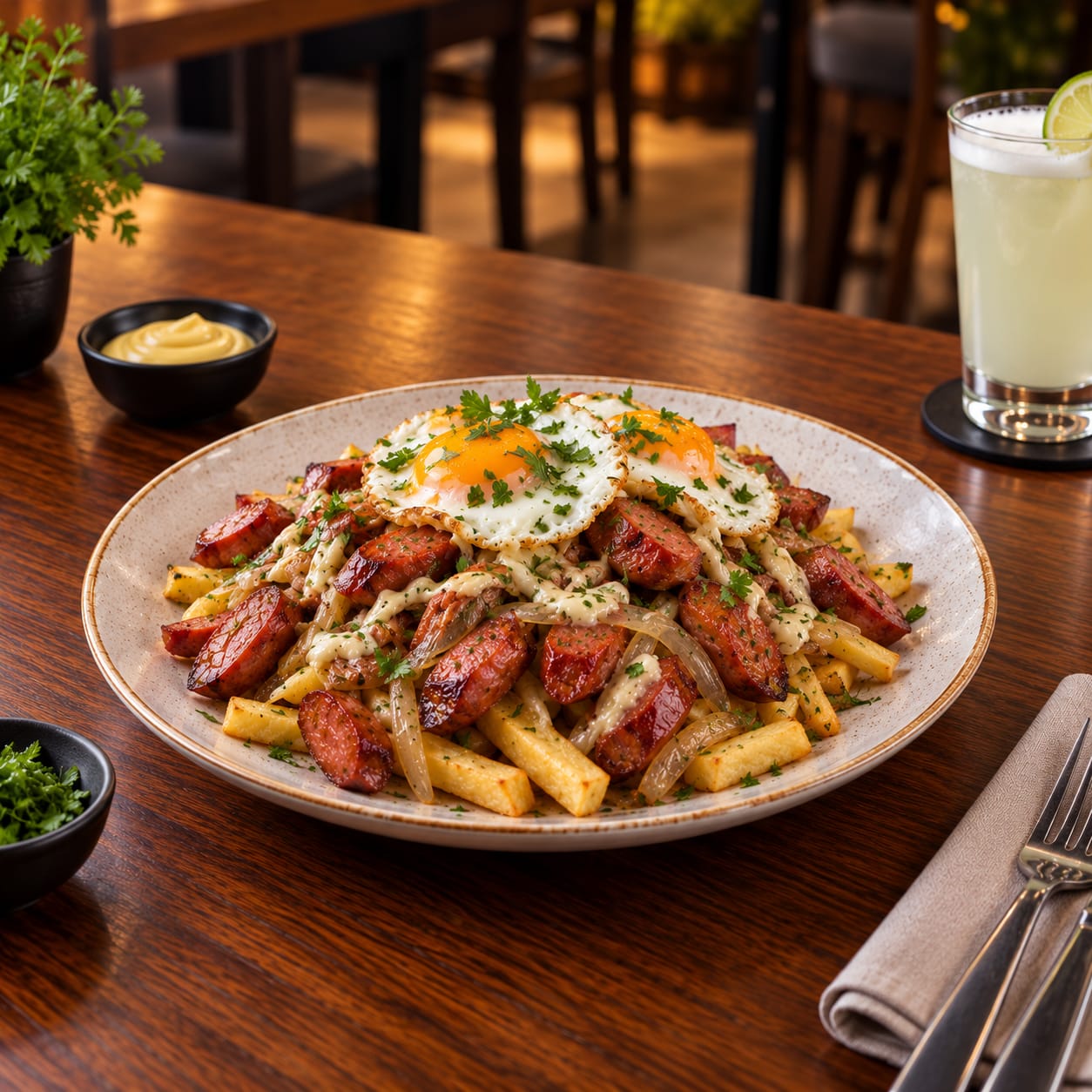 Salchipapas Ayahuaska