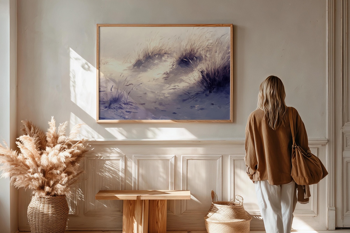 Coastal Dune Calmness Coastal Printable Wall Art