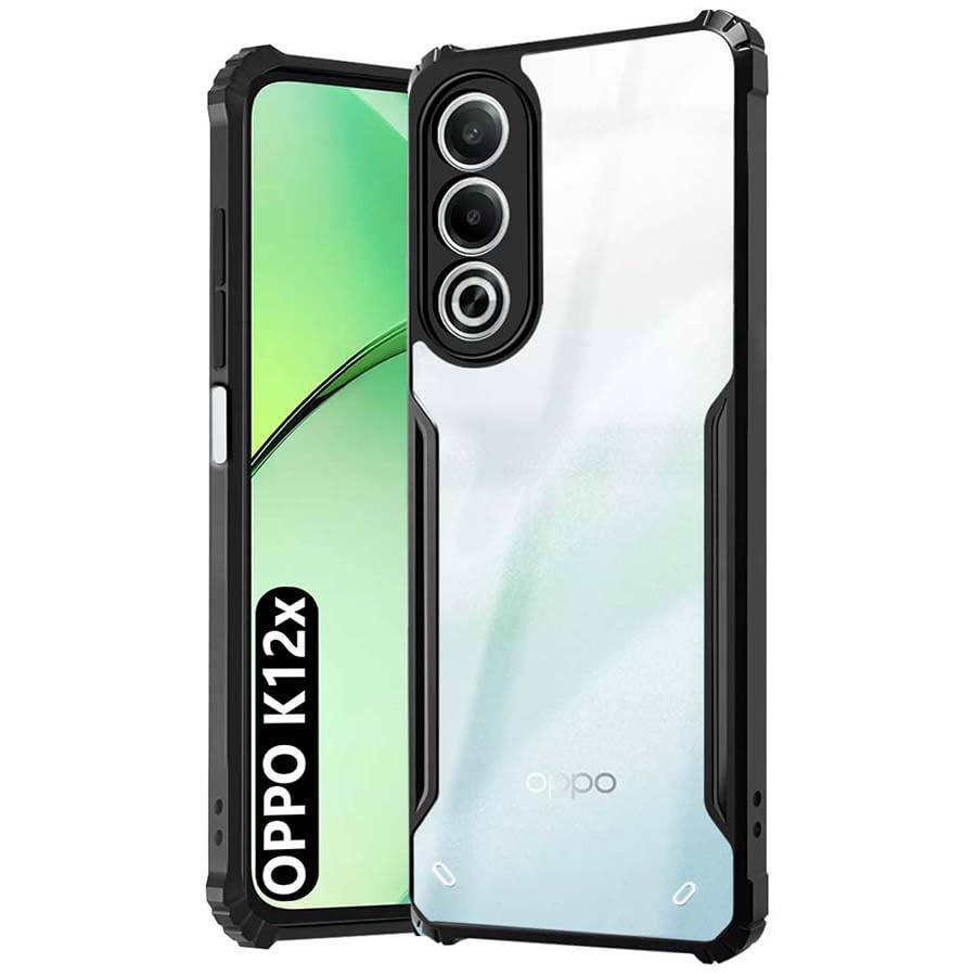 Black Border - Transparent Back iPaky Mobile Back Cover Case