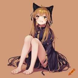 Artworks by りんご by りんご with ai art, neko musume, sailor uniform, erotic