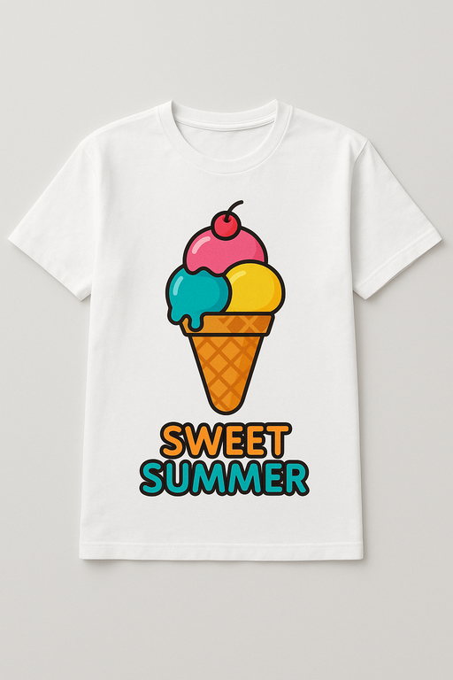 Diverse group wearing stylish funny graphic T-shirts in urban setting