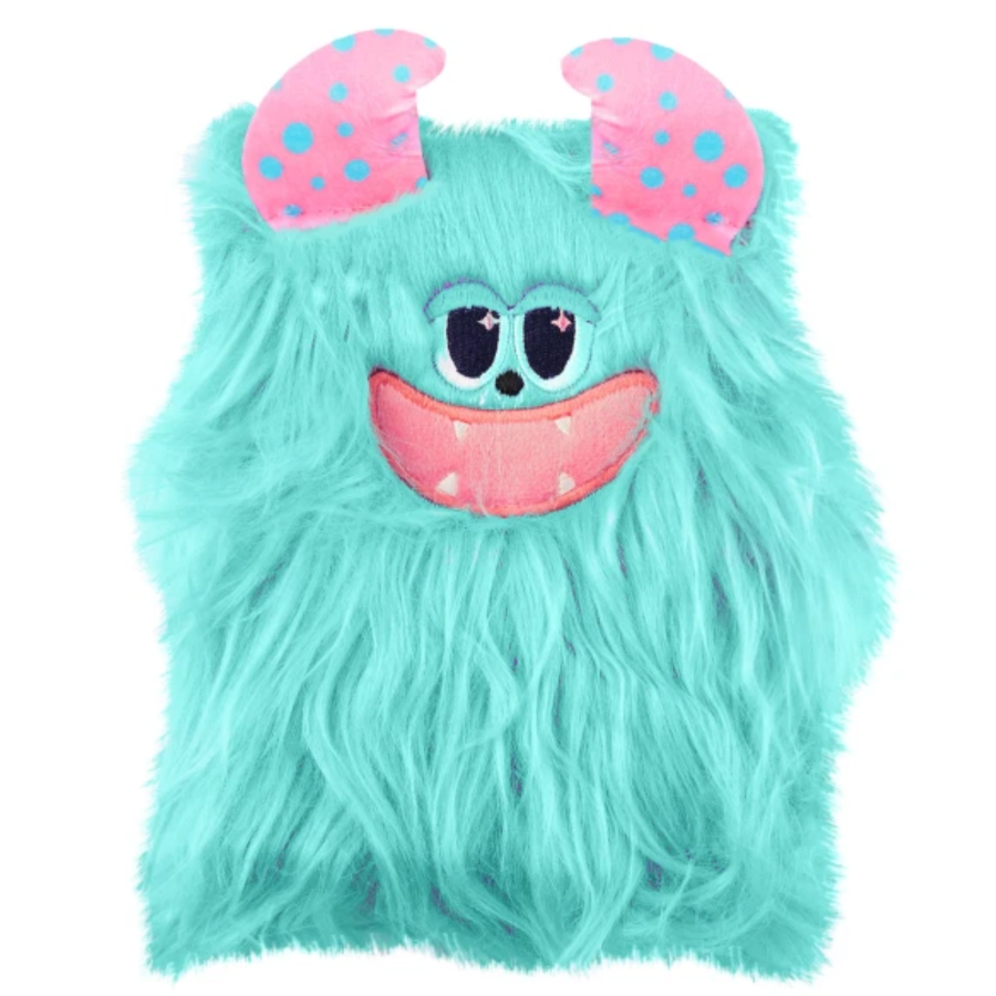 Libreta Monster (Colores disponibles) 80 páginas, peluche