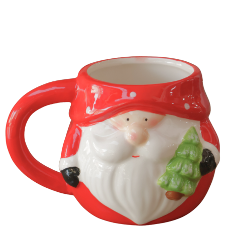 Taza navideña cerámica, 350ml