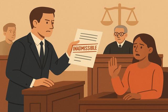 Understanding Inadmissible Evidence in Court Trials