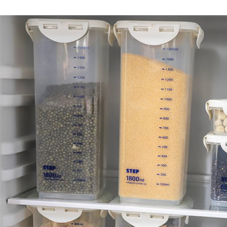 Contenedor para cereales plástico, 1800ml