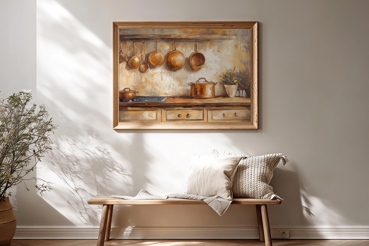 Rustic Kitchen Essence Farmhouse Printable Wall Art