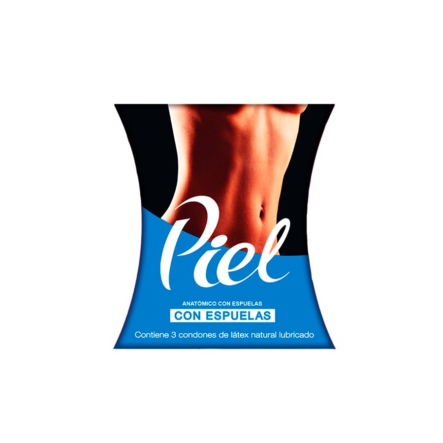 Piel Preserv Con Espuelas X 3 Disp/24 Cjas