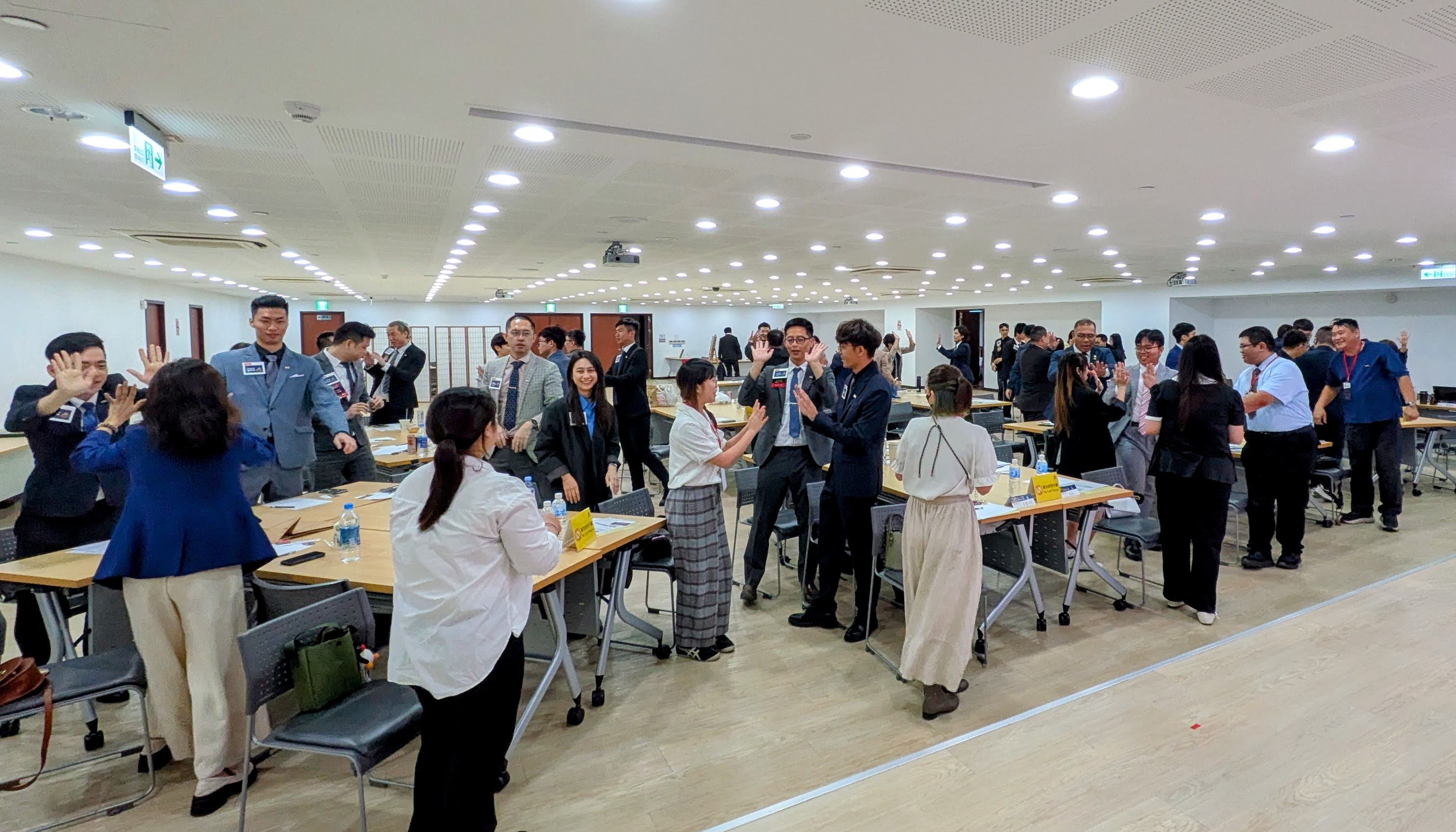 貳捌BNI社群行銷主題簡報當天例會現場