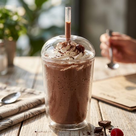 Vaso resistente al calor vidrio borosilicato, 550ml