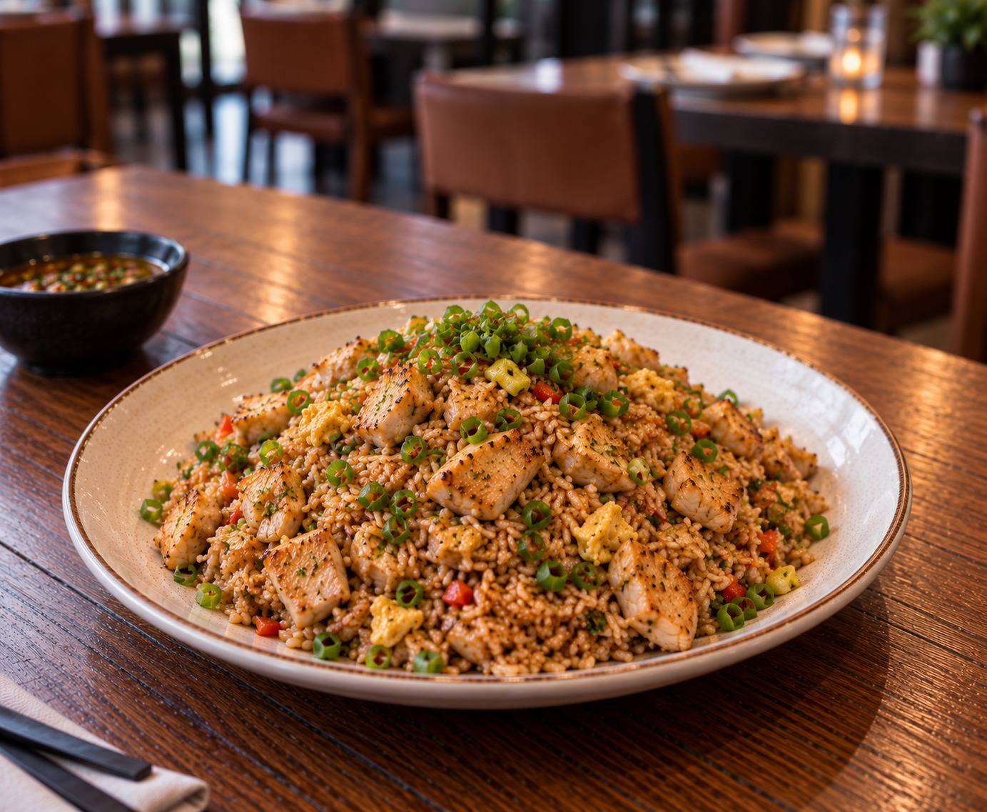 Arroz Chaufa de Ave o Carne