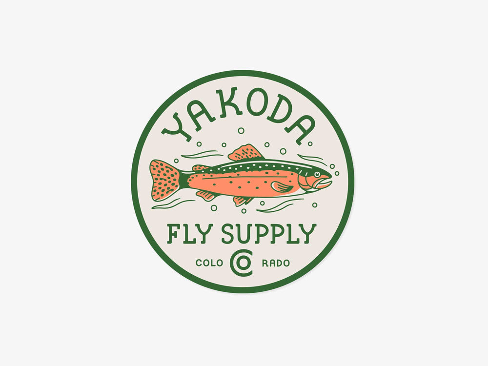 [Yakoda Circle Badge Sticker]