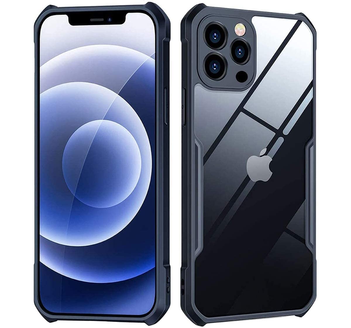 Black Border - Transparent Back iPaky Mobile Back Cover Case