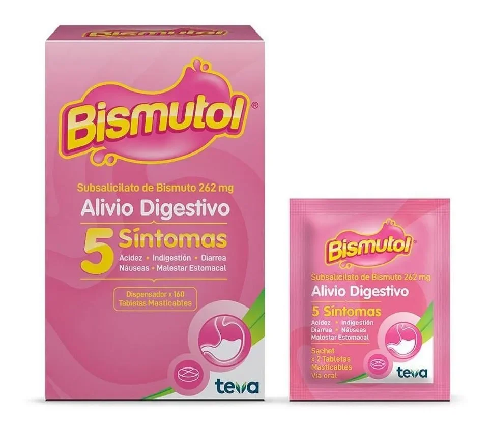 Bismutol Tabletas Cja/160 Tab