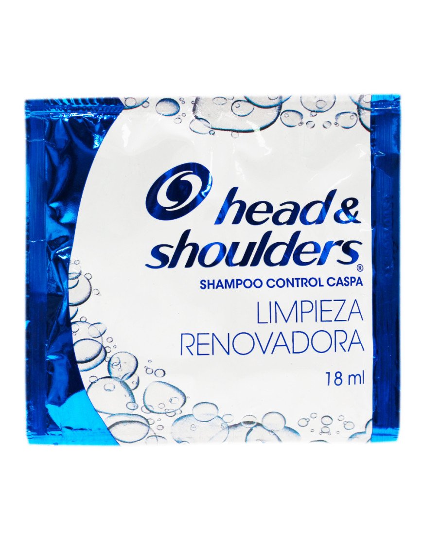 H&S Sh Limpieza Renovadora Sachet X 18ml