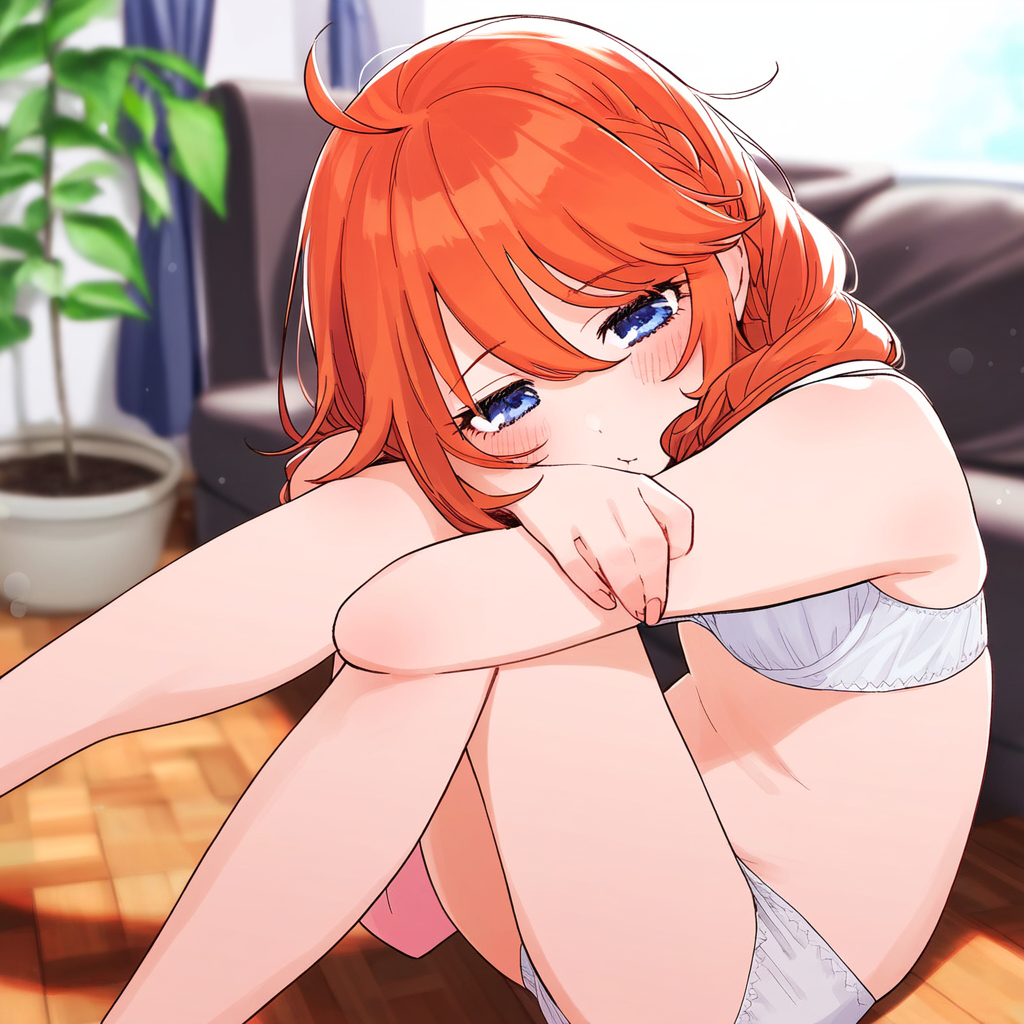 ユニ先輩① by iris with Yuni (Princess Connect), Princess Connect! Re:Dive, Princess Connect! Re:Dive, lingerie, ai art