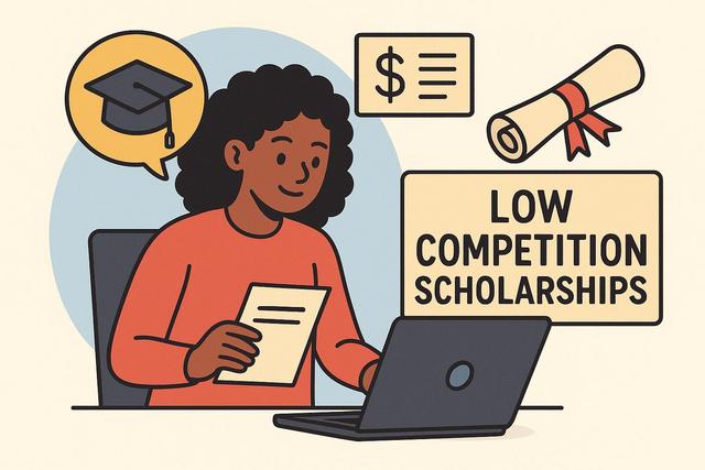 Scholarships With Low Competition You Can Apply Today