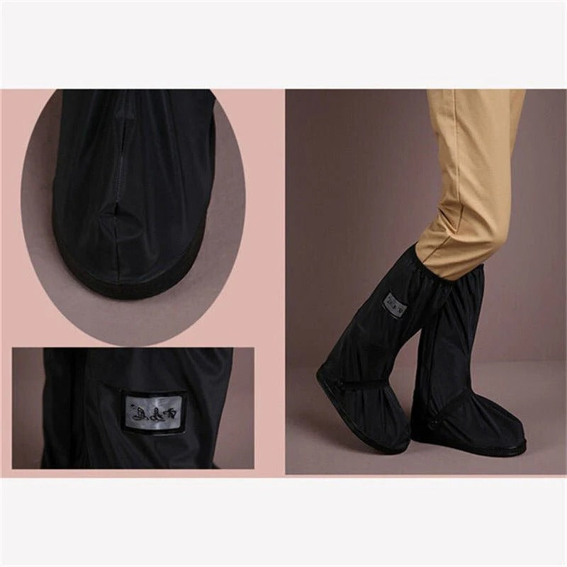 Lavisa - Waterproof Boot Covers - Reusable Shoe Protectors for Rain & Mud