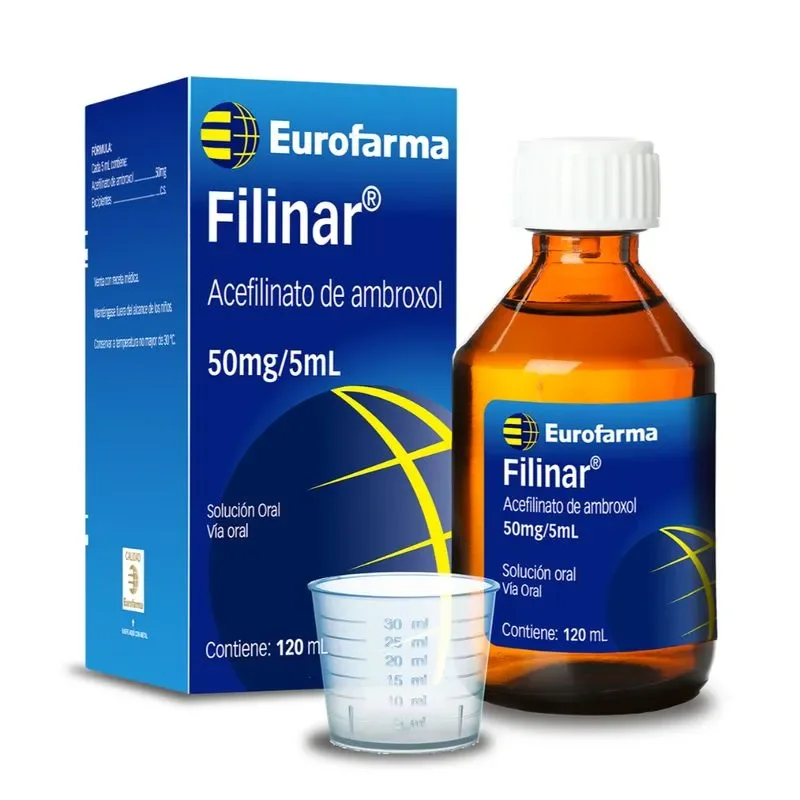 Filinar 50Mg/5ml Fco/120 ml