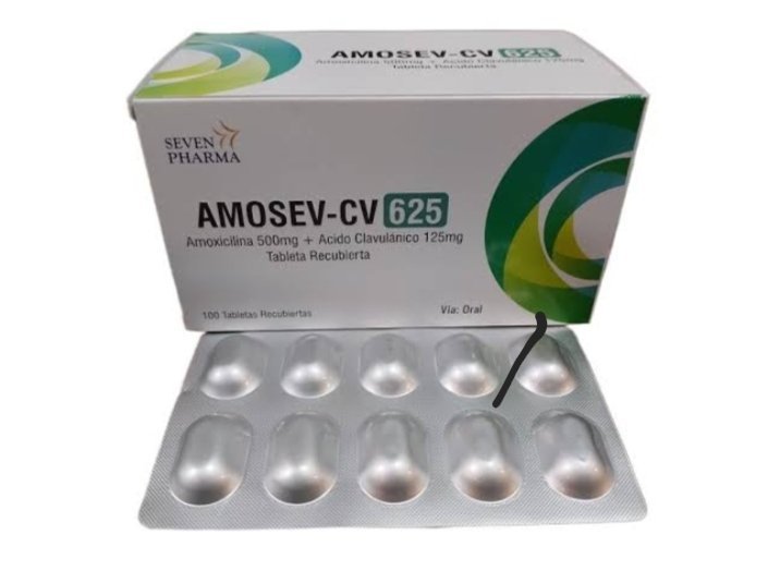 Amosev.Cv 625 Mg Cja X100Tab Rec