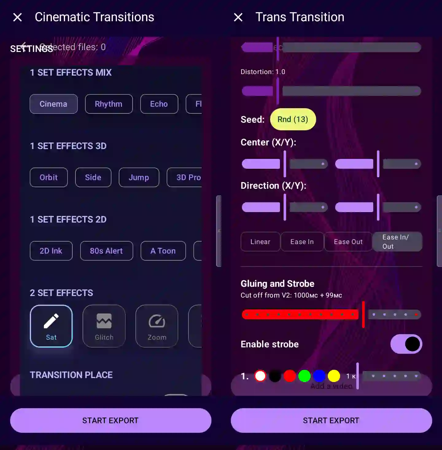 Screenshot of VidiFix: Просунутий стек ефектів